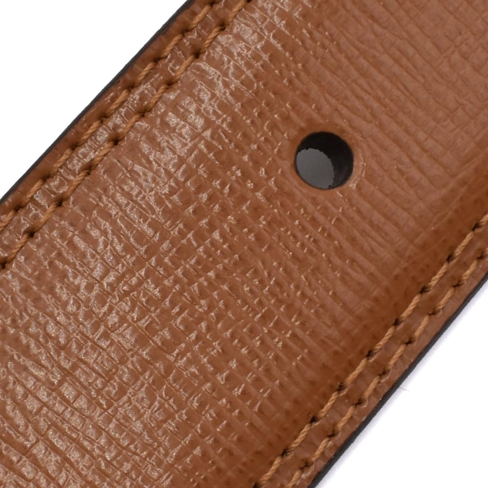 [Dunhill] [Dunhill] Belt Leather HPR160T42 Men's Camel Dark Brown Business Casual [Item]