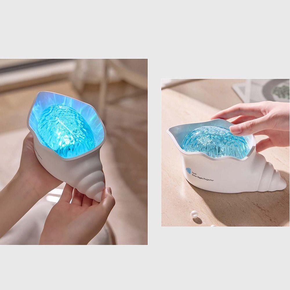 Weißrauschen Wasserwellen Projektor Wasserwellen Ozean Projektionslampe Geschenke Meereswellenlampe
