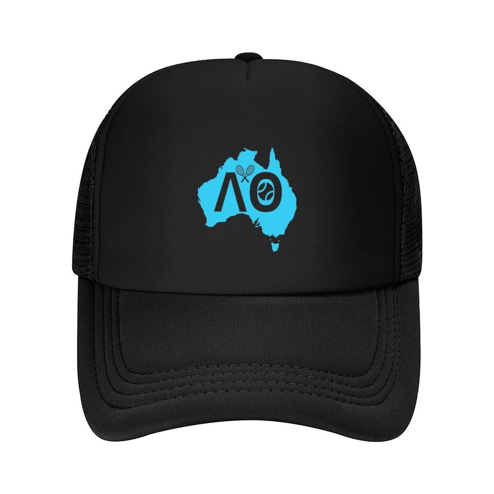 australian open Baseball Cap Golf Hat Unisex Big Size Hat Hat Unisex For The Sun Funny hats Girl Unisexs
