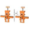 Woodworking Cabinet Door Installation Jig Adjustable Door Panel Install Rebounding Device Drilling Tool Quick Positioning Tool