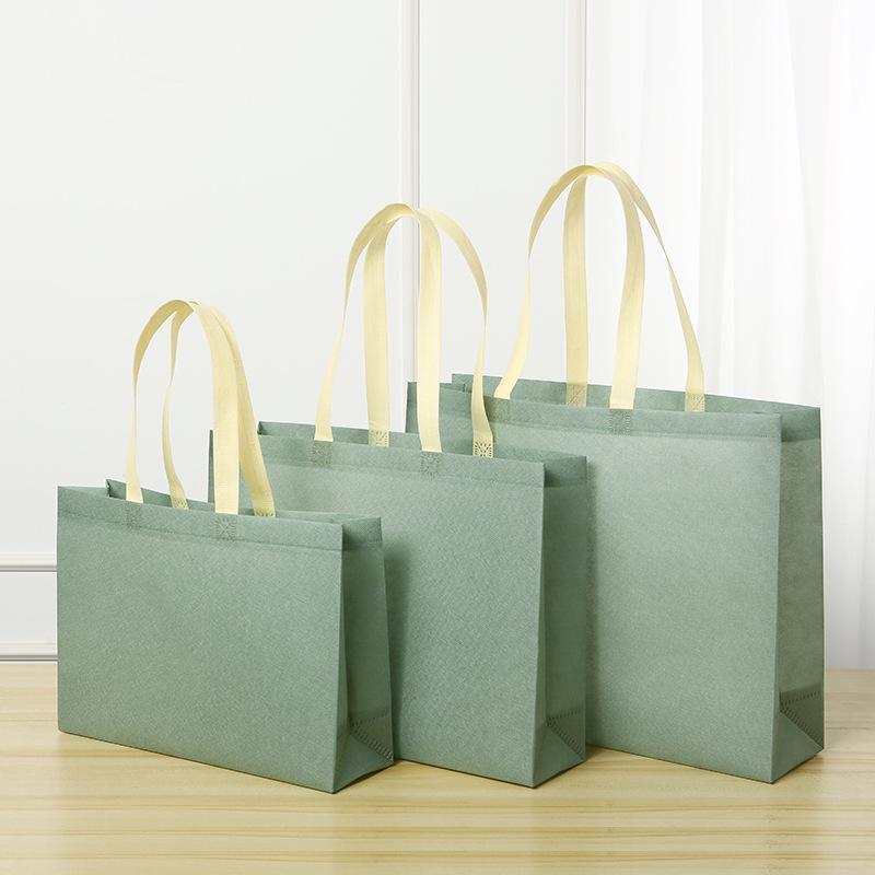 Eco-Friendly Large Capacity Non-Woven Supermarket Tote Bag with Reinforced Base