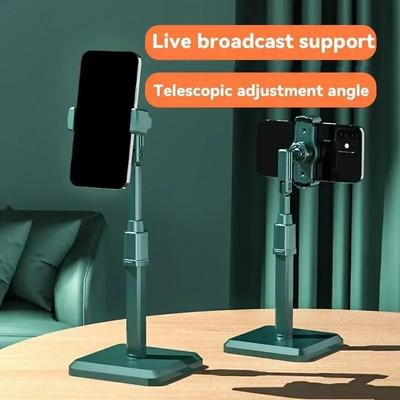 Kreativer Handyhalter Vertikaler Ständer Desktop-Ständer Draufsicht Haushalts-Faulenzer Teleskopisches Artefakt Für Handys