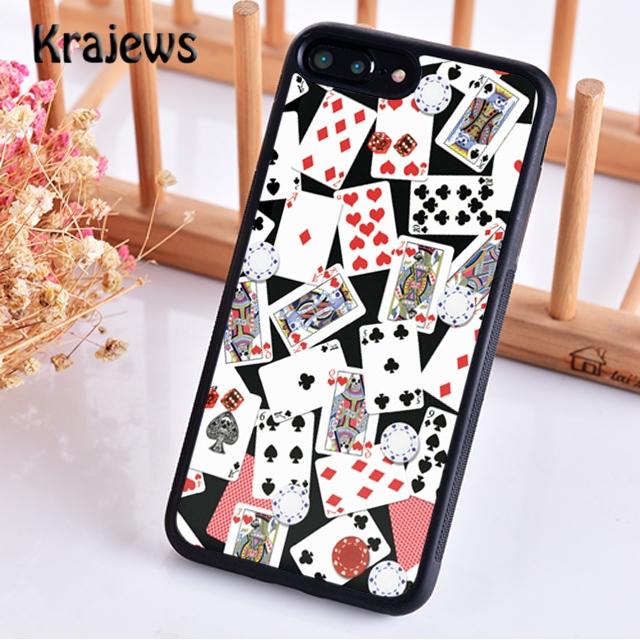 

Krajews Ace of Spade Playing Card Phone Case Cover For iPhone 17 Air 16 15 14 plus 11 12 13 pro max coque Shell Fundas iPhone 13