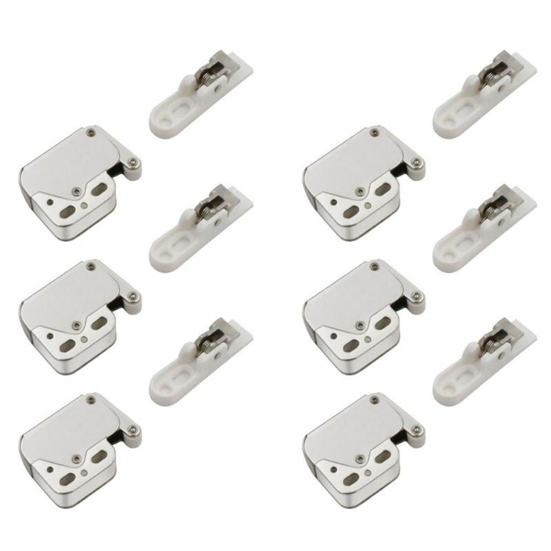 Noiseless Cabinet Door Buffers Nylons Roller Frictions Resistance Rustproof For Wardrobe Cupboard Drawer