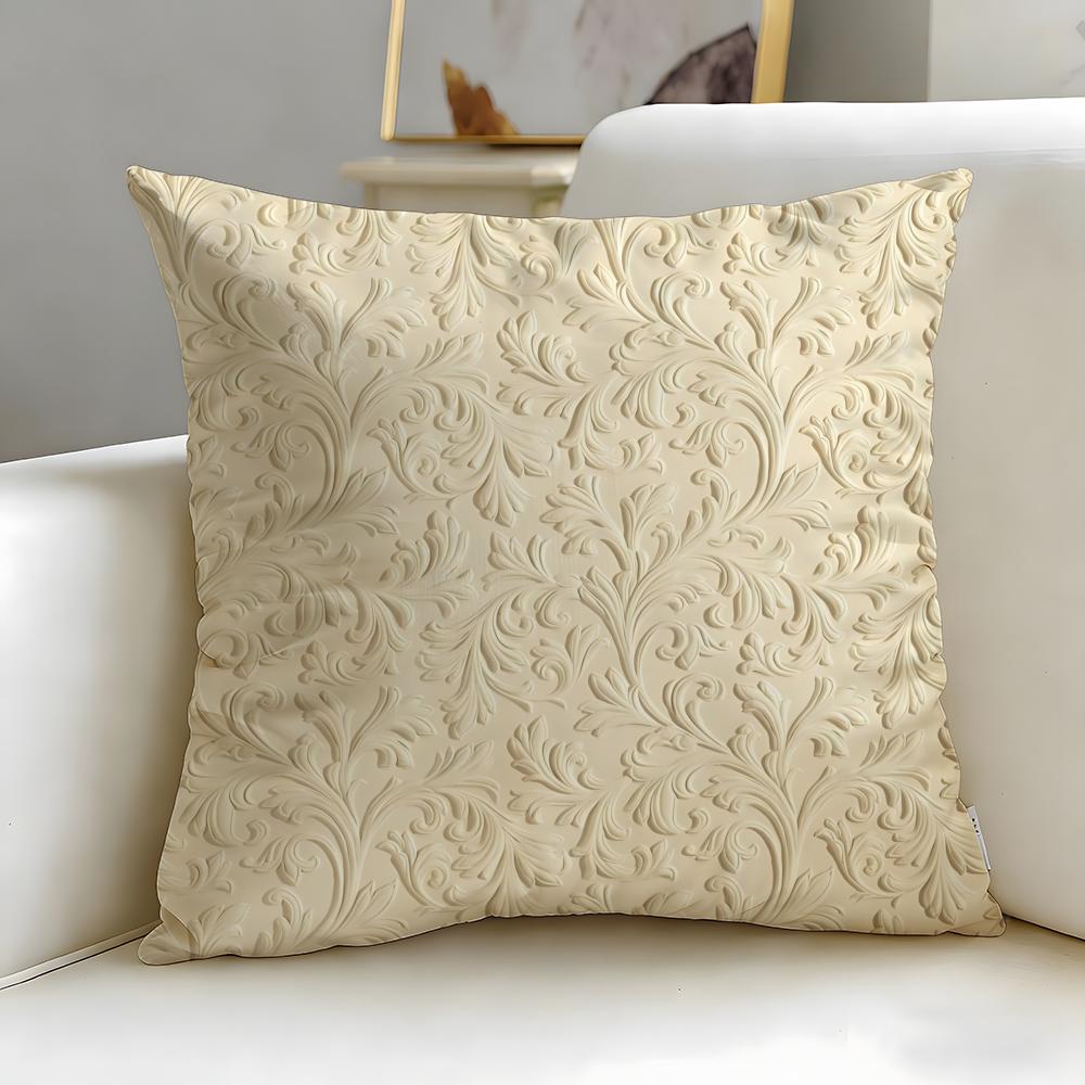 Tropical Fruit Texture Cushion Cover Soft EasyWash Pillow Case Versatile for Couch Bed Travel and Office