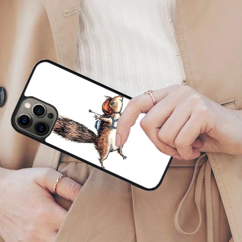 

Cute Animal Squirrel Magnetic Phone Case For APPLE iPhone 17 Air 16 14 13 12 Pro Max 15 Plus Wireless Charge With MagSafe Cover iPhone 14