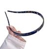 Anti Slip Hair Grip Textured Edge Comfortable Headbands For Daily Use Sports Hair Accessories Multiple Colors
