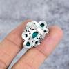 Santa Rosa Turquoise Gemstone 925 Sterling Silver Jewelry Ring Size 6.5 M-2664