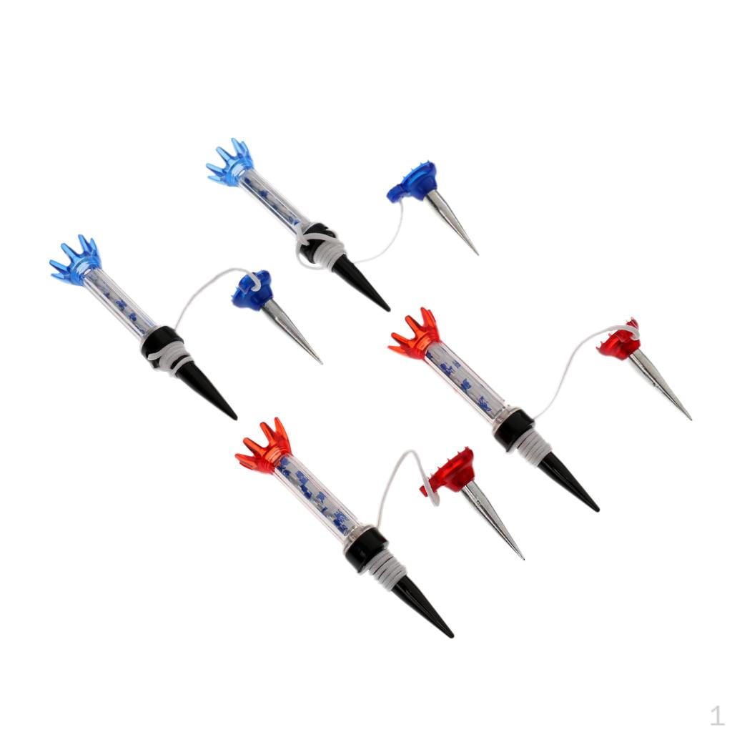 

4 Pieces Golf 80mm Magnetic Tee with Anchor Random Color