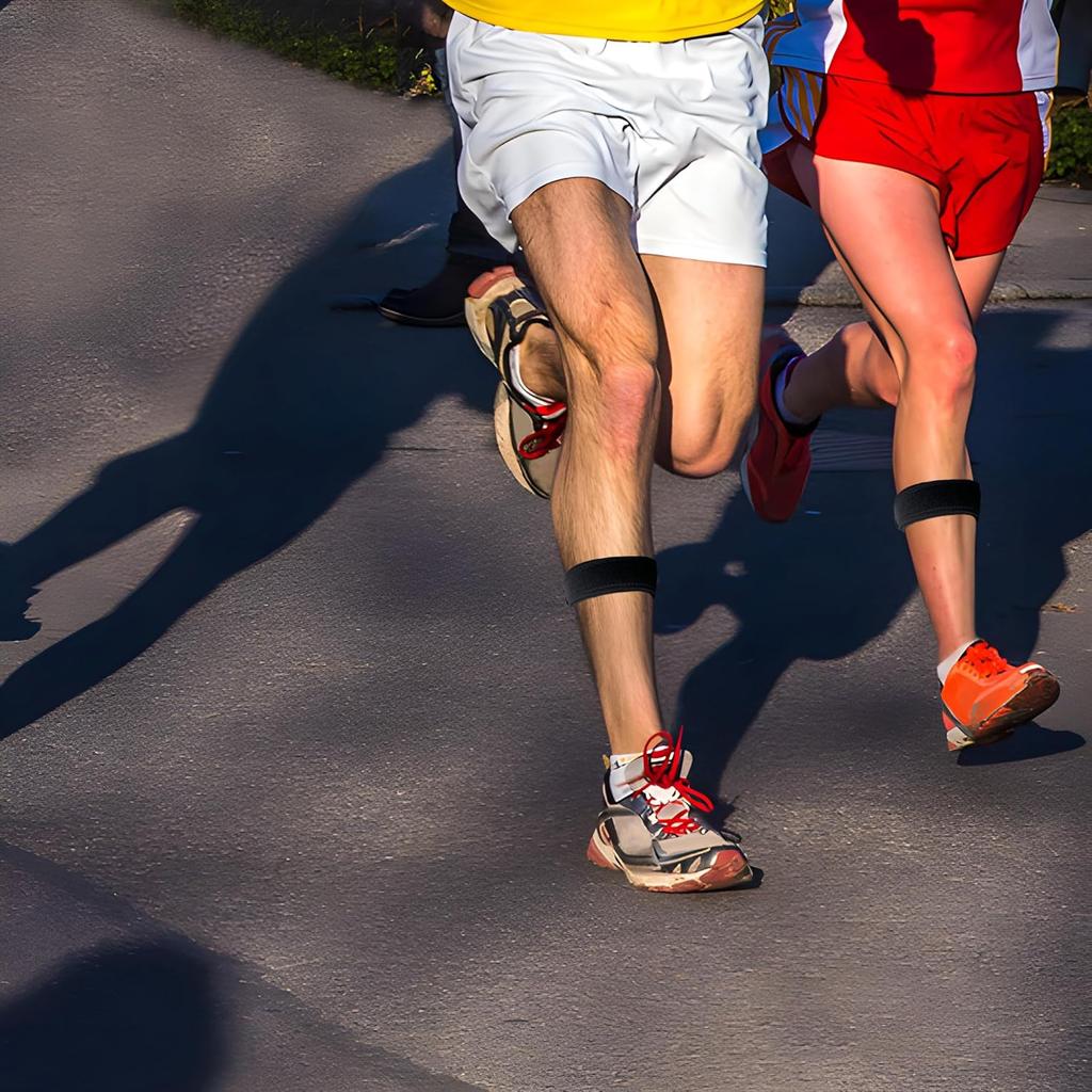 Elastic Lower Leg Compression Support Strap band, Calf Shin Splint Guard for Men and Women, Shin Splint for Stabilising Ligament, Joint Pain Relief,