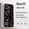 Cat universe cute fashion design Phone Case For iPhone 17 16 e 15 14 13 12 Plus Mini Pro Max Soft black Shockproof Cover