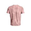 Under Armour Tie-Dye Gradient Running Print Short Sleeve T-Shirt Men Tops Pink 1372293-676
