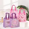 StoBag Waterproof Butterfly & Kite Pattern Portable Tote Bag, Non-Woven Shopping Bag for Kids' Play, Parties, Birthdays, Meeting