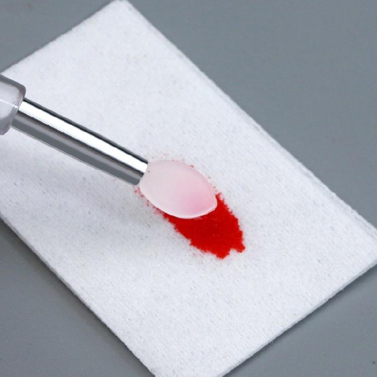 Professional Nail Art Silicone Brush for Easy Application of Mirror Powder