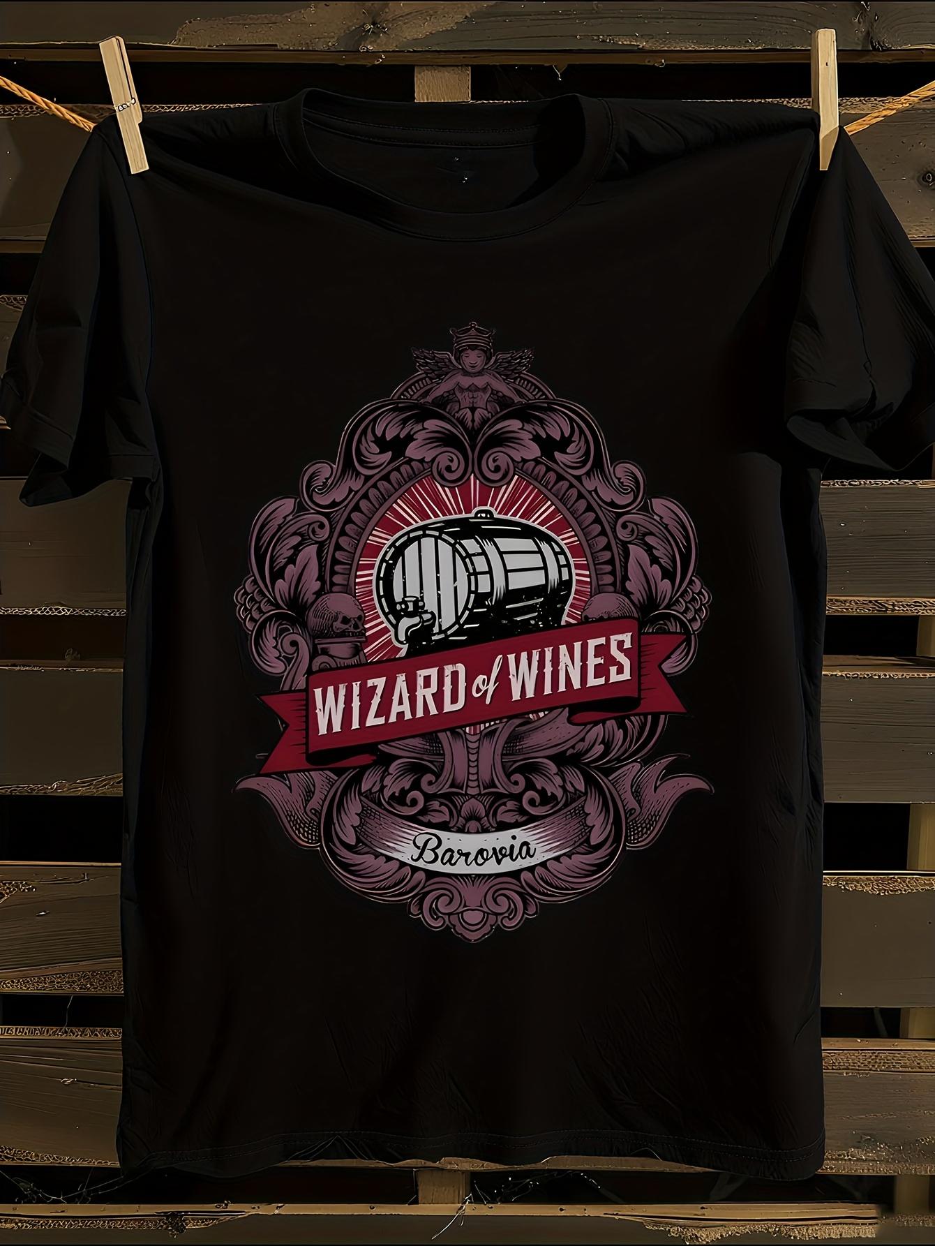 Vintage Tshirt Vintage Wizard of Wine Barovia Winemaker G... XL