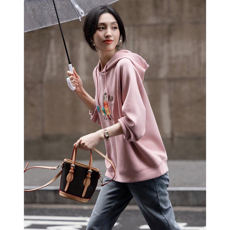 Demana Bestickter Air Layer Hoodie