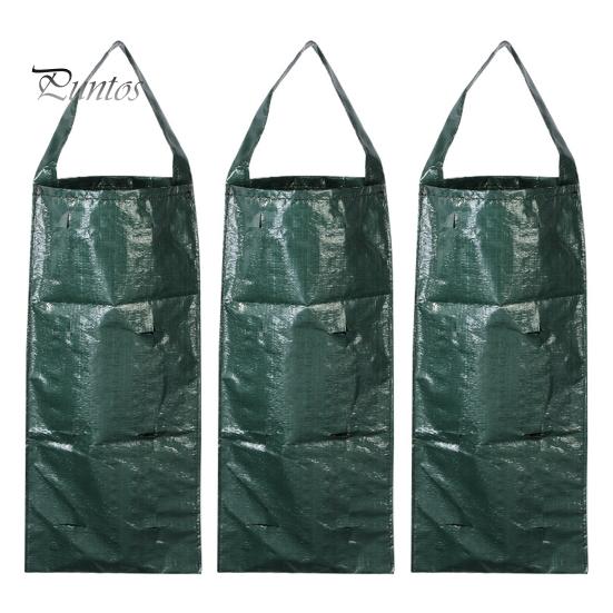 Hanging Grow Bag Upside Down Tomato Planter Strawberry Planting Bag for Home Garden Balcony Easy Vertical Gardening