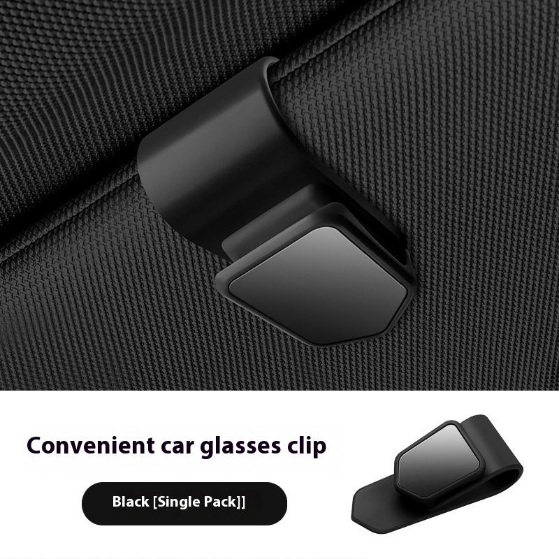 Car-Mounted Eyeglass Holder Interior Automobile Sunglasses Bracket Sunshade Storage Multi-Functional Vehicle Sunglass Clip