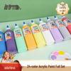 500ml Waterdichte Acrylverf Fles voor Kindermuur en Fluid Art, Geschikt voor Gipsen Poppen.