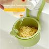 1Pc Detachable Kitchen Sink Hanging Draining Basket Food Waste Filter Easy Residue Pour Out for Home Cooking Use
