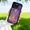 Mandala Chakra Yoga Phone Case For IPhone 17 16 15 14 13 12 Pro Max Plus Air Black Full Coverage TPU