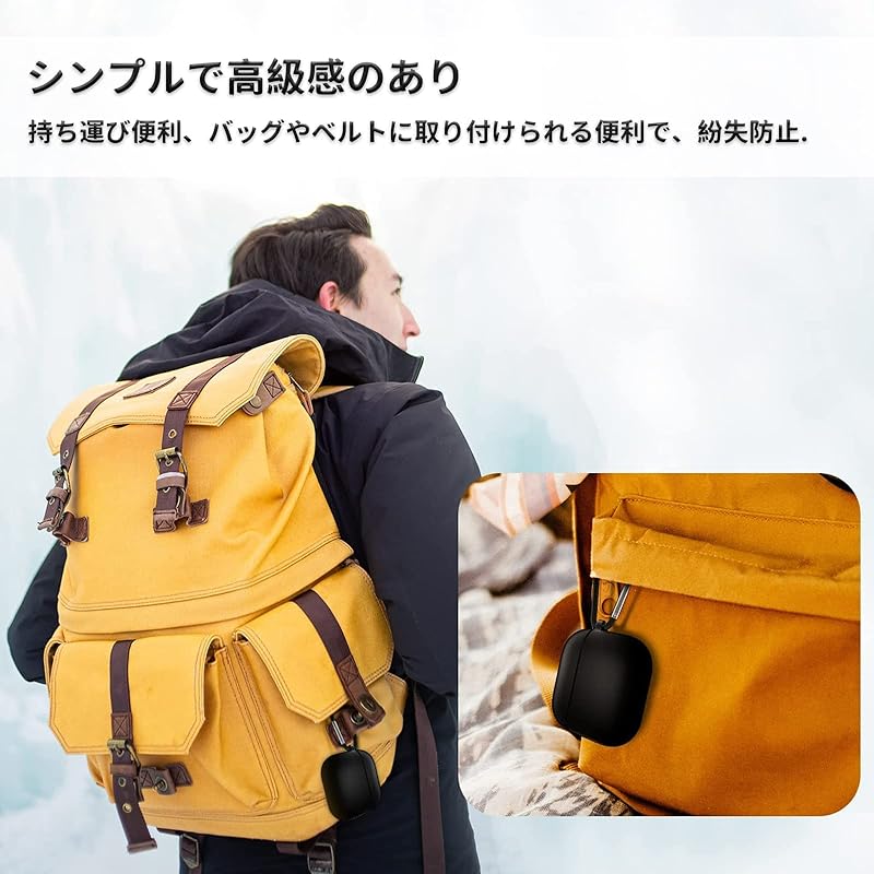 FAZHAN Correspondence AirPods4 Case Silicon Protective Case AirPods 4th Generation Air Pods 4 With Carabiner Airpots 4 Dedicated Cover With Hook