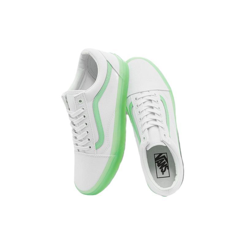 Vans Skate White Green Vans VN0000SBWGR