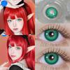 Eyeshare Colored Contact Lenses Halloween Red Contacts Crazy Cosplay Cosmetic Blue Contact Lens for Anime Accessories Yearly Use Lenses