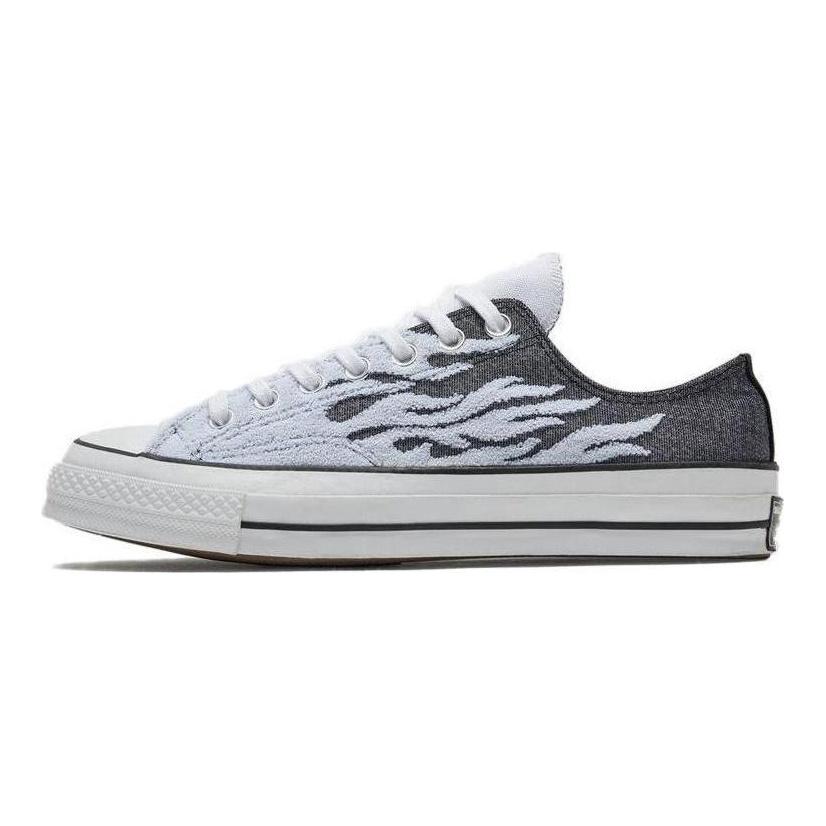 Converse Archive Flames Chuck 1970s Low Top 'Black Grey' 166713C