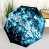 1pc Supernatural Automatic Opening/Closing Umbrella with Convenient Three-Fold Design, 8 Iron Ribs - for Outdoor Daily Use, Travel