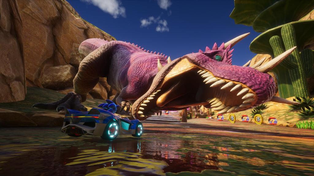 Sonic Racing Cross Worlds Includes a X Sonic Collaboration Original and a X Sonic Collaboration Sticker PS5 [Goods Set] 2BRO. T-shirt 2BRO. -