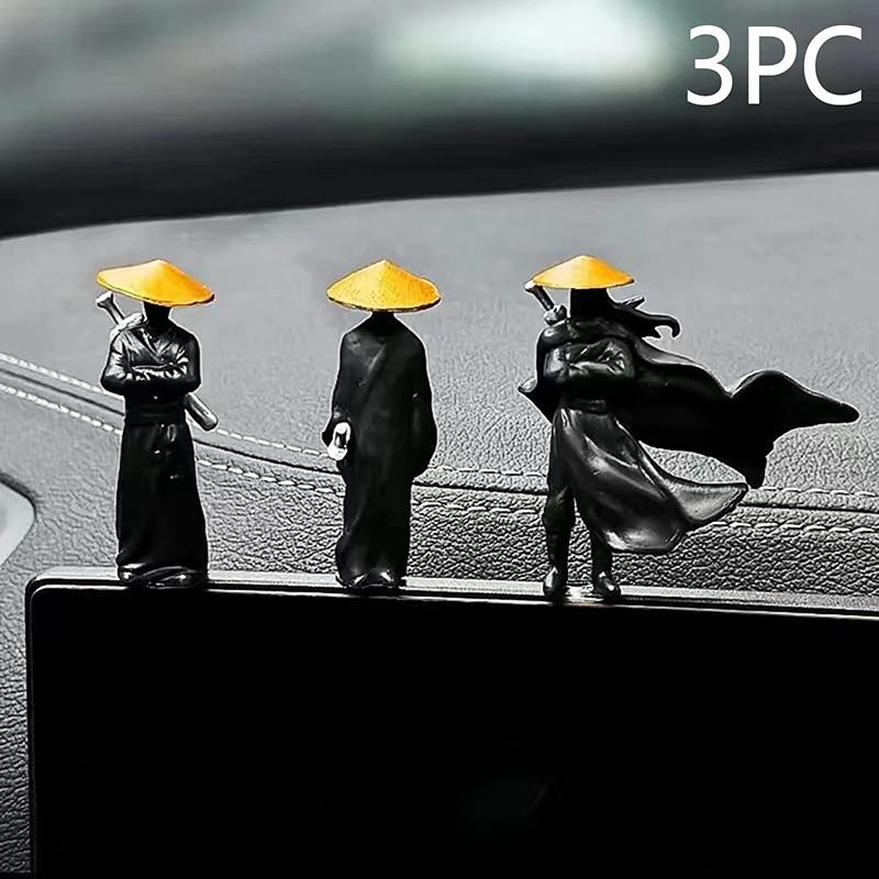 

Декоративные мини-фигурки из смолы 50 мм Древние китайско-японские воины-самураи Офисная кабинка Дом Настольный компьютер Интерьер автомобиля Модель Подарки