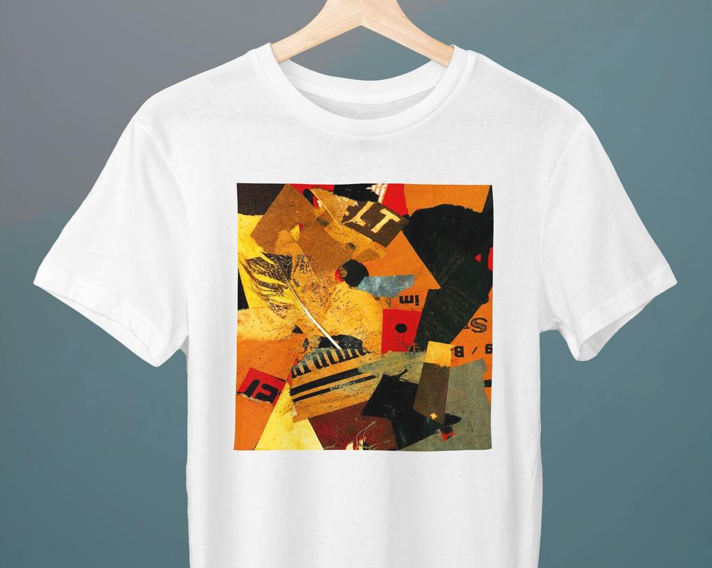Something or Other, Kurt Schwitters Painting, Unisex T-Shirt, Art T-Shirt, Abstract, Dada, Gift for Her, Gift for Him, Art Lover Gift