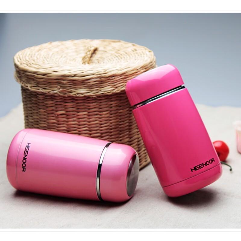 HEENOOR Portable Mini Stainless Steel Thermos