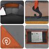 Trekking Tent Gray and Orange 4 Person
