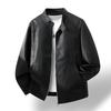 Spring and Autumn Locomotive Leather Clothing New Tops Leather Jackets Men's PU Leather Clothes Spring and Autumn Trend Men's Leather Clothes