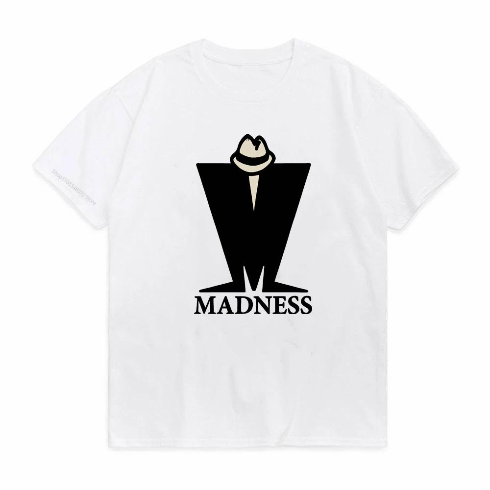 MADNES letter print TShirt summer unisex Casual Breathable ONeck t shirt  streetwear Style Top tees round neck Tops Gothic tee