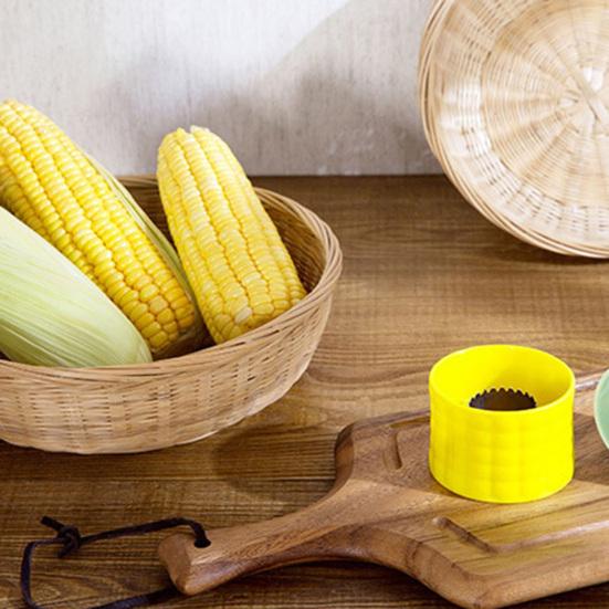 Corn Stripper Sharp Blade Comfortable Grip Manual Labor-saving Corn Stripping Tool Corn Cob Cutter Thresher Kitchen Accessories