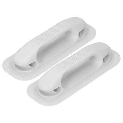 2Pcs Inflatable Dinghy Handrail with Hole Handle for Drifting Boat Fishing Boat Canoeing