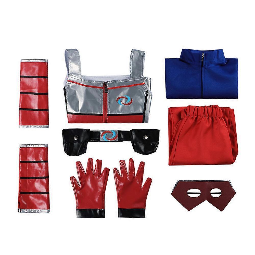 Nessun costume cosplay da super ragazzo avventura anime role play cosplay costume di scena