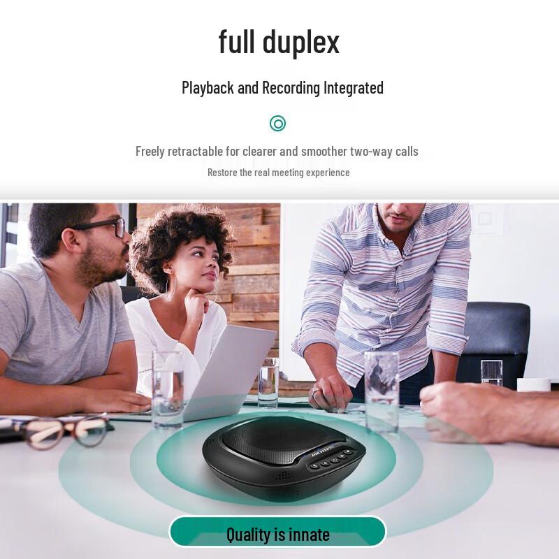 Hikvision Wireless USB Omnidirectional Conference Microphone Speaker (CN version)