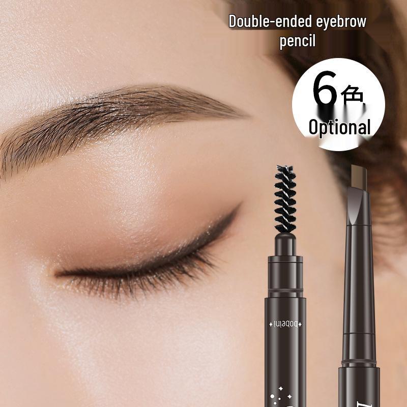 BoBeni Ultra-Fine Double-Ended Long-Lasting Waterproof Smudge-Proof Eyebrow Pencil for Natural Definition
