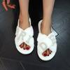 Plush cross-strap open-toed four-season fashion home use warm fashion slippers