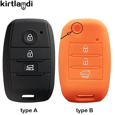 Silicone Key Case Holder Keychain for Kia Rio GTLine X-line Sorento Optima 3 Cerato K4 Sportage Ceed KX K4 K5 Sorento Prime 3