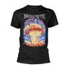 Megadeth 'Bomb Splatter' Black T Shirt - NEW