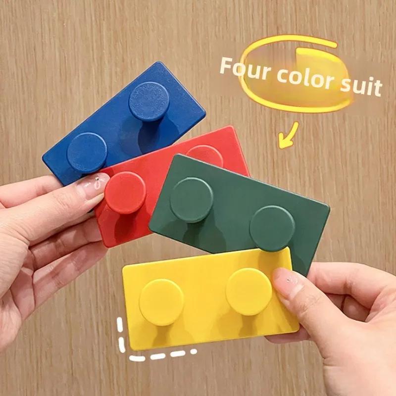 No Need for Punching Practical 4PCS Universal Hook Bathroom Storage Towel Face Towel Sock Toilet Small Corner Storage Hook