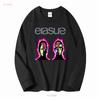 Erasure T Shirt New Wave Vintage Washed Fashion Soft Unisex Designer Clothes Graphic Stylish Casual Comfortable Homme Versatile