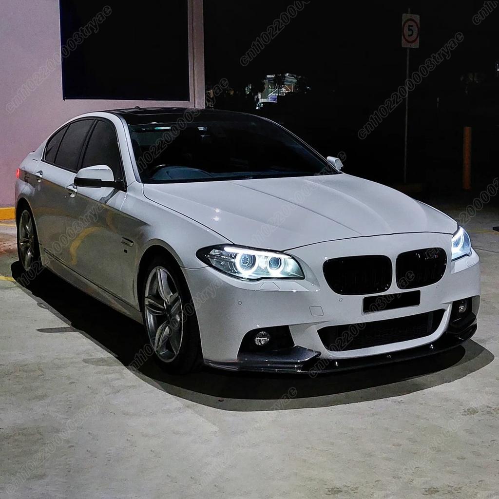 For BMW 5 Series F10 M5 2012 2013 2014 2015 2016 Automobile Front Bumper Splash Lip Splitter Lip Splitter Body Modification Kit