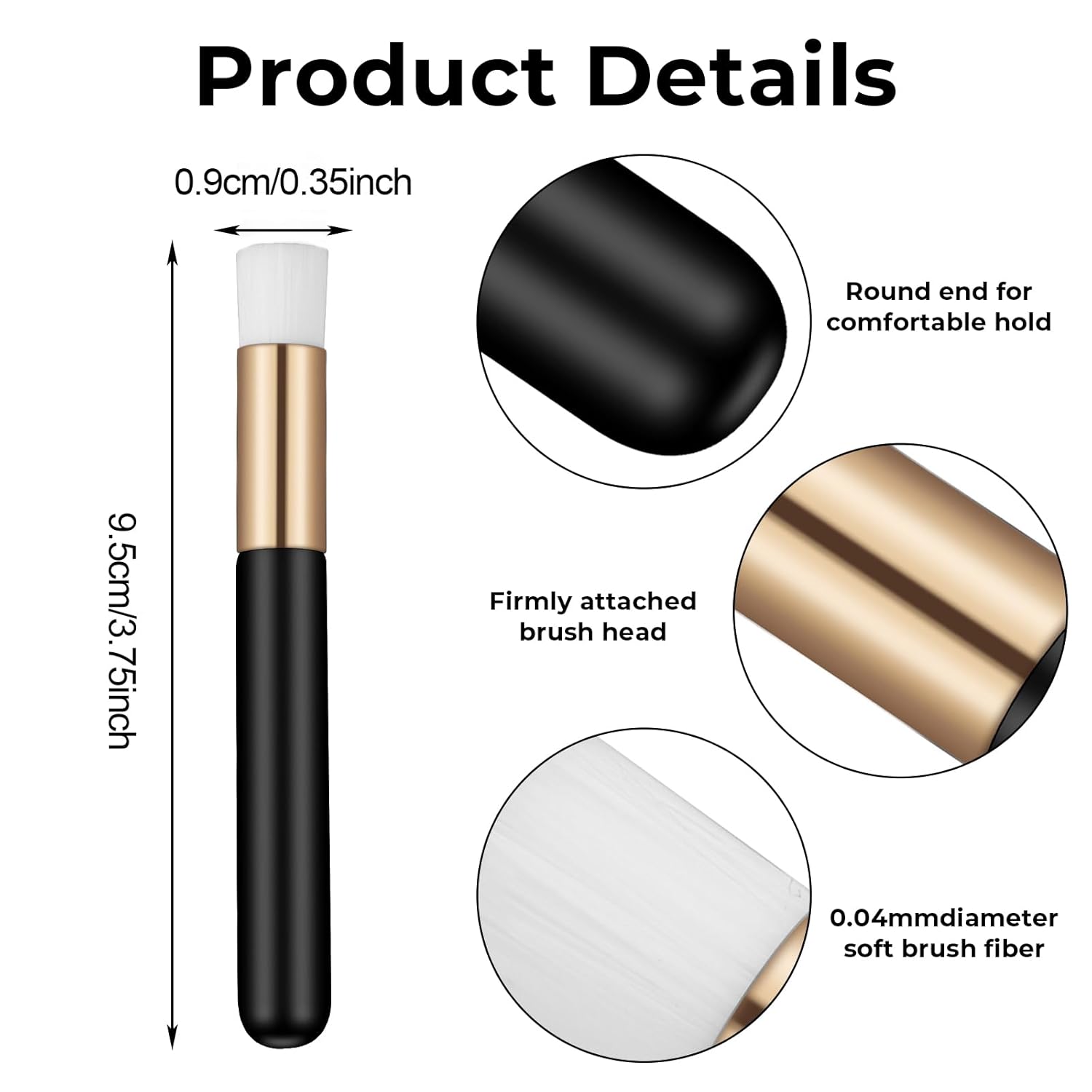 Lash Brushes for Cleansing, 10 Pcs Reusable Washable Lash Cleaning Brush Lightweight Portable Eyelash Lashes Shampoo Brush for Facial Nose Cleansing