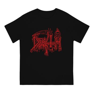 Mizahi Death Metal'in Temsilcisi Tişörtleri Erkek Yuvarlak Yaka %100 Pamuk Tişörtler Death Metal Kısa Kollu